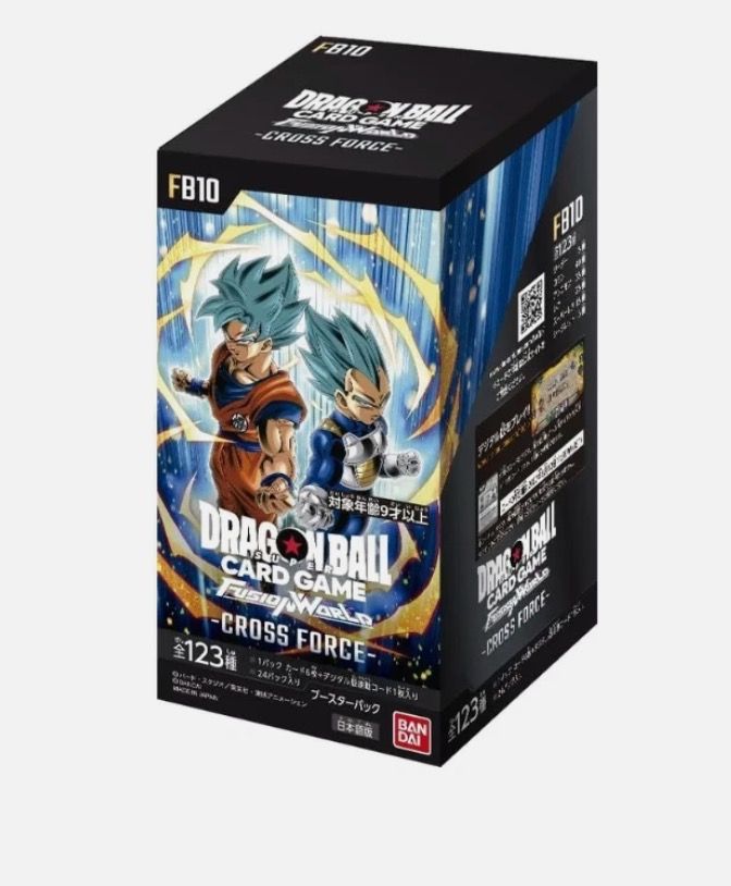 Bandai Dragon Ball Card Game Fusion Warriors Cross Force - FB10 ( JAP) product image